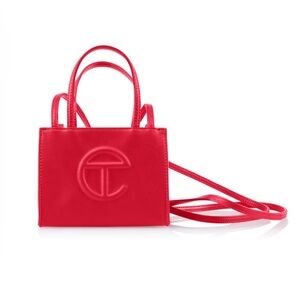 Telfar Small Red Shopping Bag